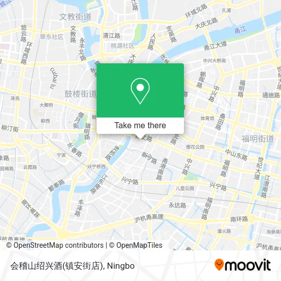 会稽山绍兴酒(镇安街店) map