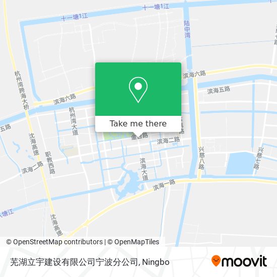 芜湖立宇建设有限公司宁波分公司 map