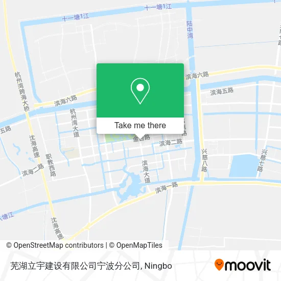 芜湖立宇建设有限公司宁波分公司 map