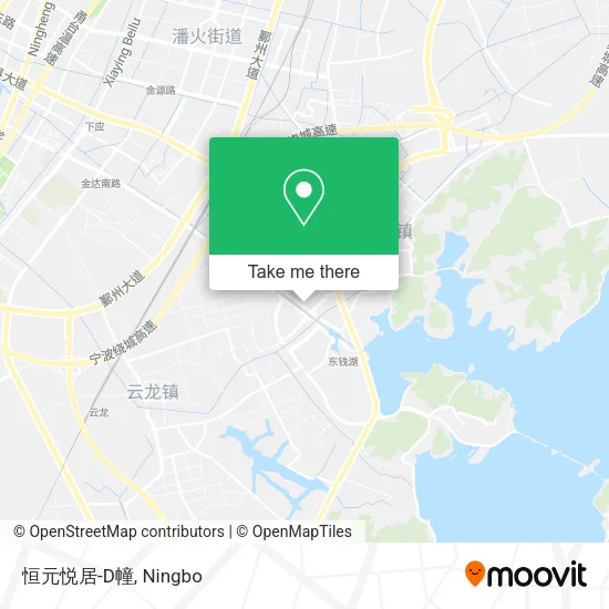 恒元悦居-D幢 map