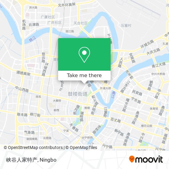 峡谷人家特产 map