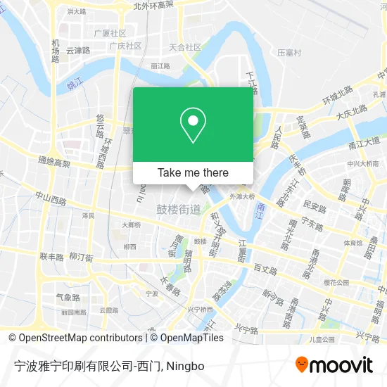 宁波雅宁印刷有限公司-西门 map