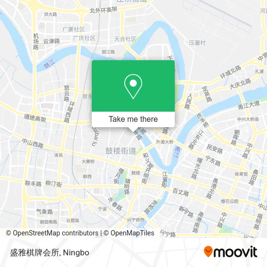 盛雅棋牌会所 map