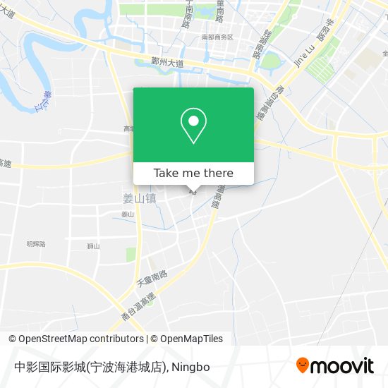中影国际影城(宁波海港城店) map