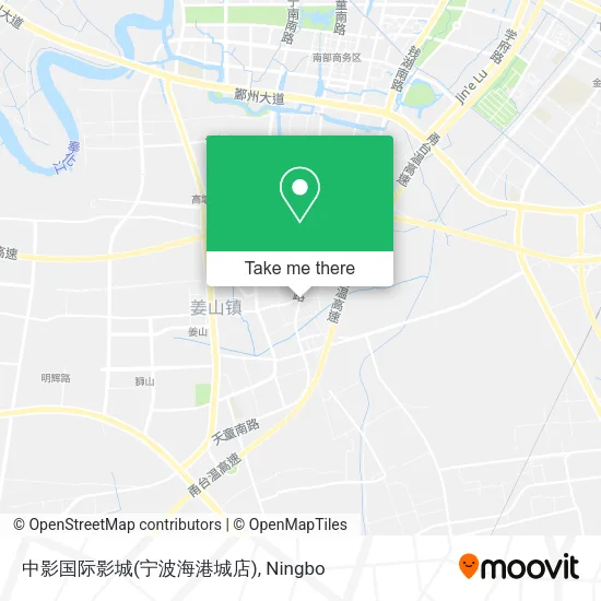 中影国际影城(宁波海港城店) map