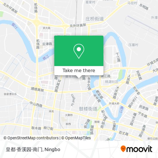 皇都·香溪园-南门 map