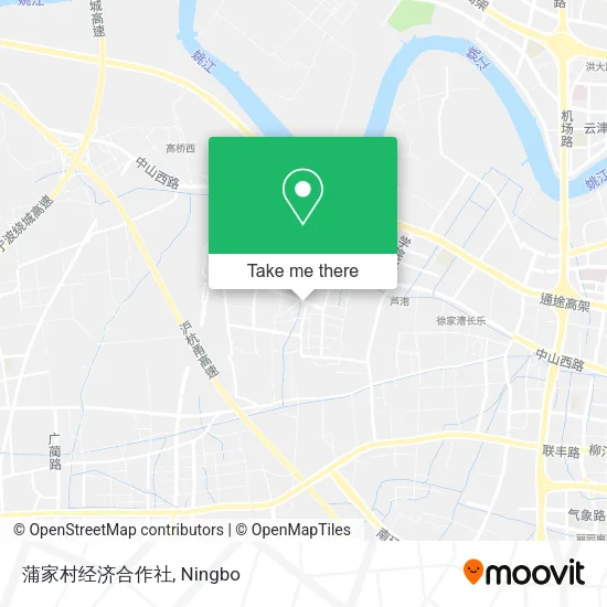 蒲家村经济合作社 map
