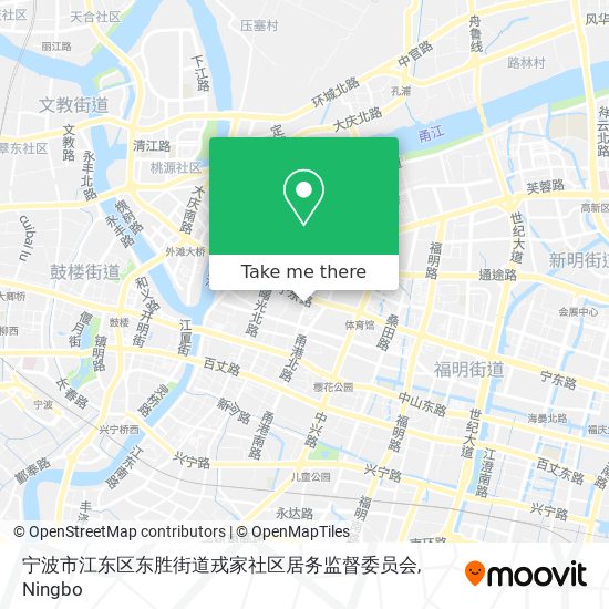 宁波市江东区东胜街道戎家社区居务监督委员会 map