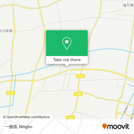 一横路 map