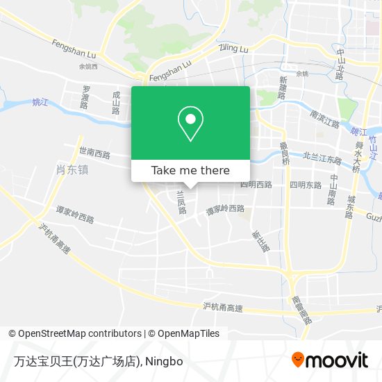 万达宝贝王(万达广场店) map