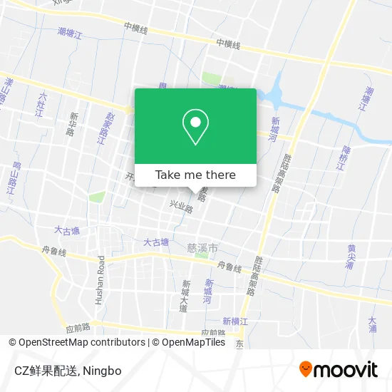 CZ鲜果配送 map