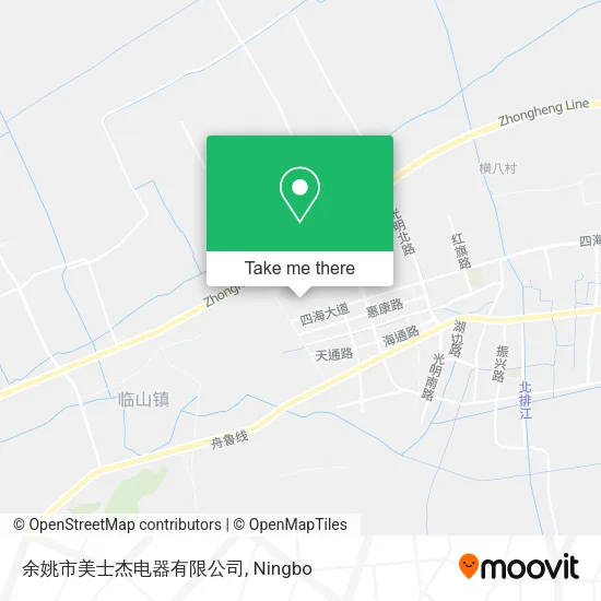 余姚市美士杰电器有限公司 map