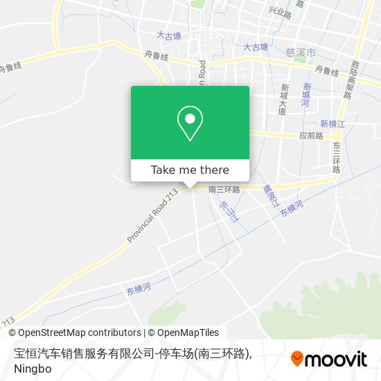 宝恒汽车销售服务有限公司-停车场(南三环路) map