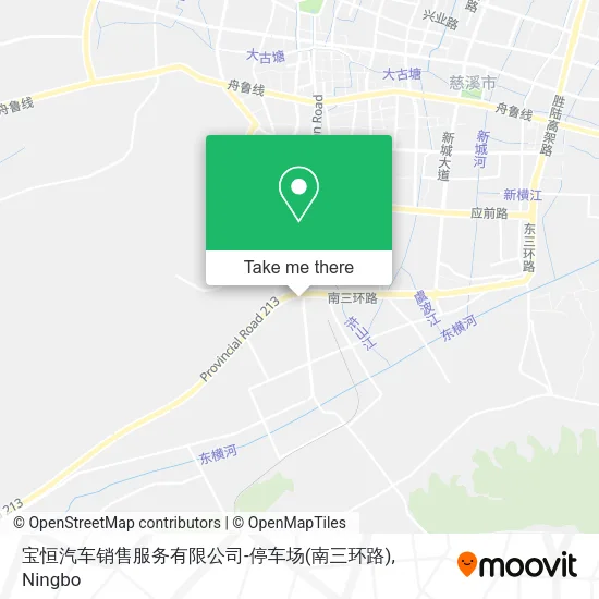 宝恒汽车销售服务有限公司-停车场(南三环路) map