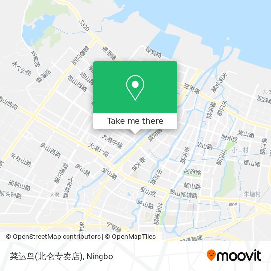 菜运鸟(北仑专卖店) map