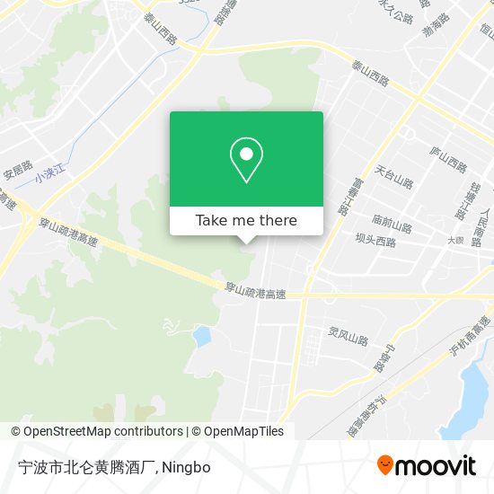宁波市北仑黄腾酒厂 map