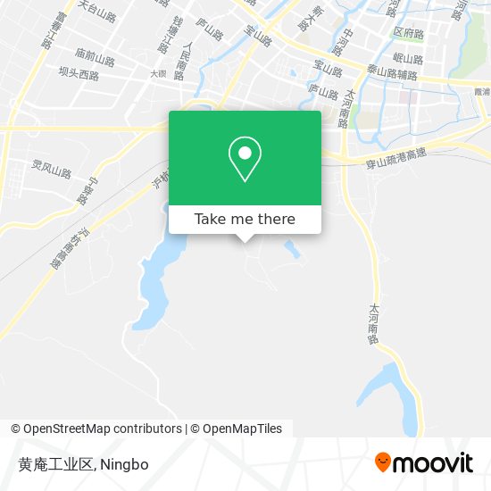 黄庵工业区 map