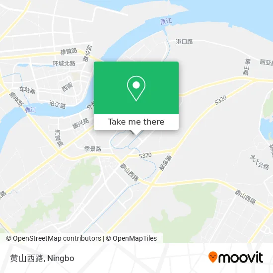 黄山西路 map