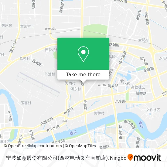宁波如意股份有限公司(西林电动叉车直销店) map