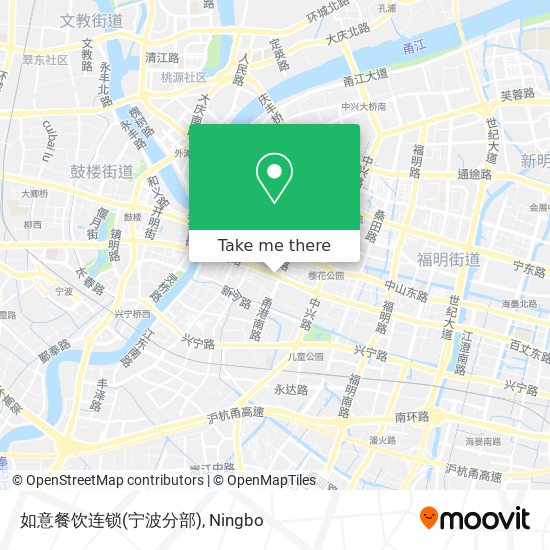 如意餐饮连锁(宁波分部) map