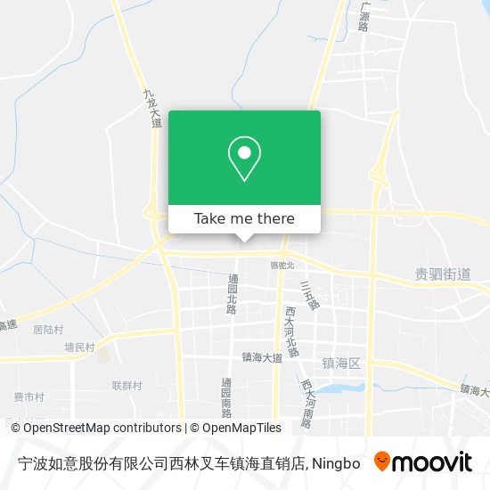 宁波如意股份有限公司西林叉车镇海直销店 map