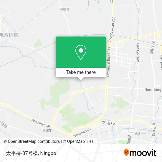 太平桥-87号楼 map