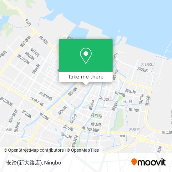 安踏(新大路店) map