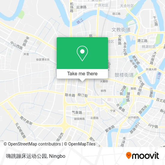 嗨跳蹦床运动公园 map