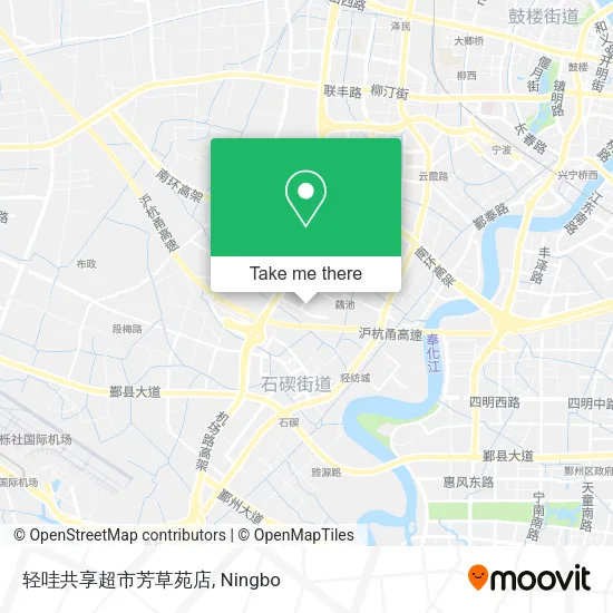 轻哇共享超市芳草苑店 map