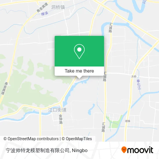 宁波帅特龙模塑制造有限公司 map