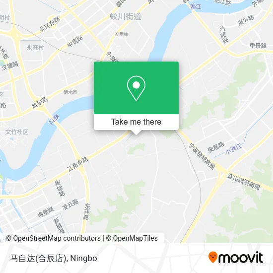 马自达(合辰店) map