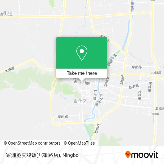 家湘脆皮鸡饭(居敬路店) map