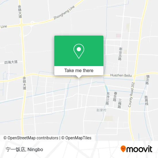 宁一饭店 map