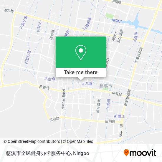 慈溪市全民健身办卡服务中心 map