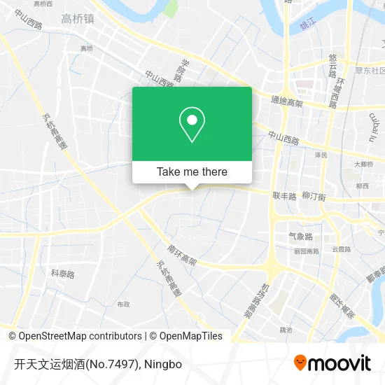 开天文运烟酒(No.7497) map