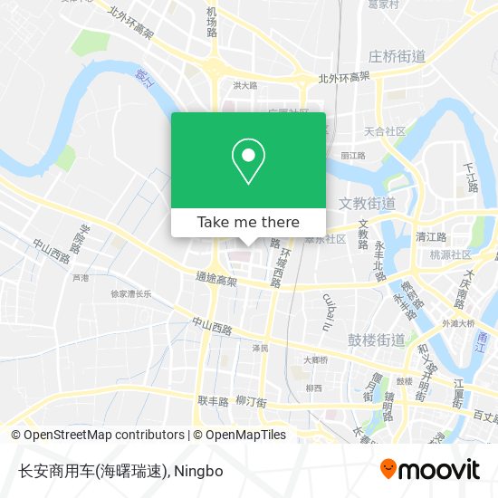 长安商用车(海曙瑞速) map