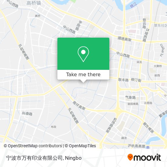 宁波市万有印业有限公司 map