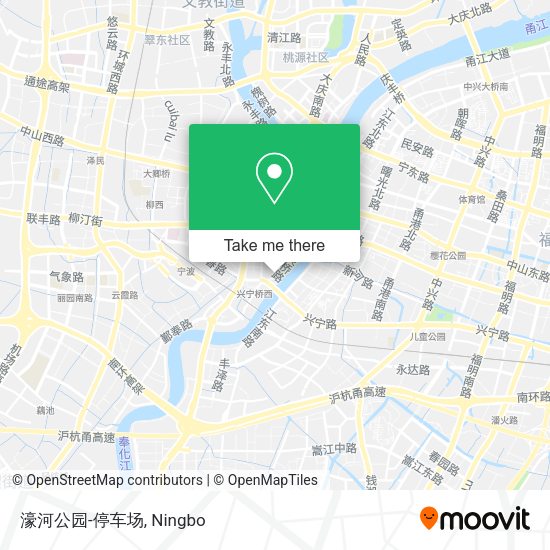 濠河公园-停车场 map