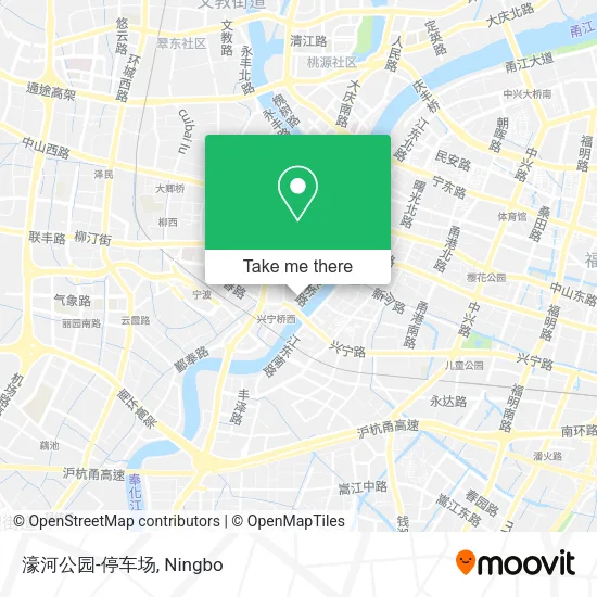 濠河公园-停车场 map
