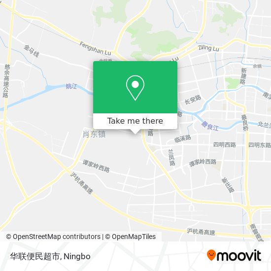 华联便民超市 map