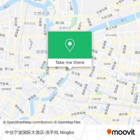 中信宁波国际大酒店-洗手间 map