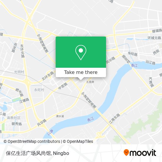 保亿生活广场风尚馆 map