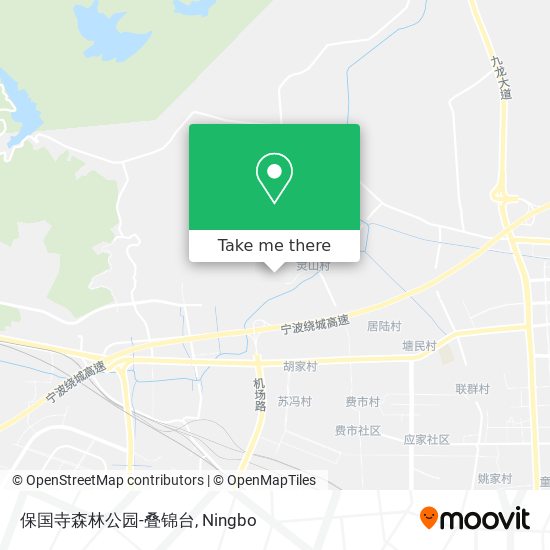 保国寺森林公园-叠锦台 map