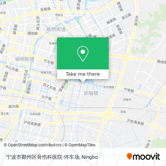 宁波市鄞州区骨伤科医院-停车场 map