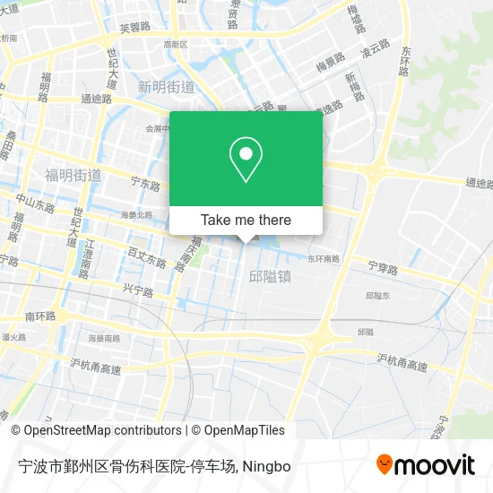 宁波市鄞州区骨伤科医院-停车场 map