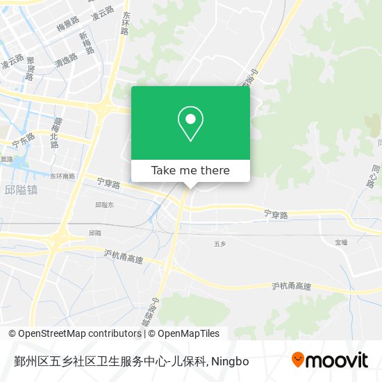 鄞州区五乡社区卫生服务中心-儿保科 map
