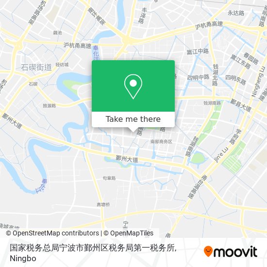 国家税务总局宁波市鄞州区税务局第一税务所 map