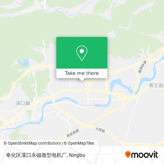 奉化区溪口永磁微型电机厂 map