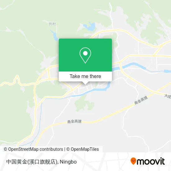 中国黄金(溪口旗舰店) map