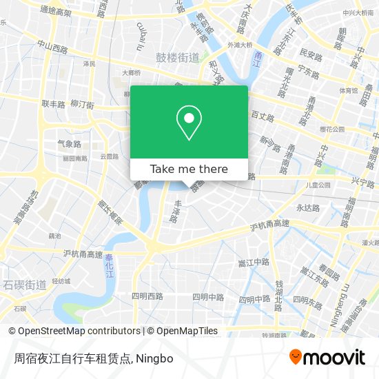 周宿夜江自行车租赁点 map